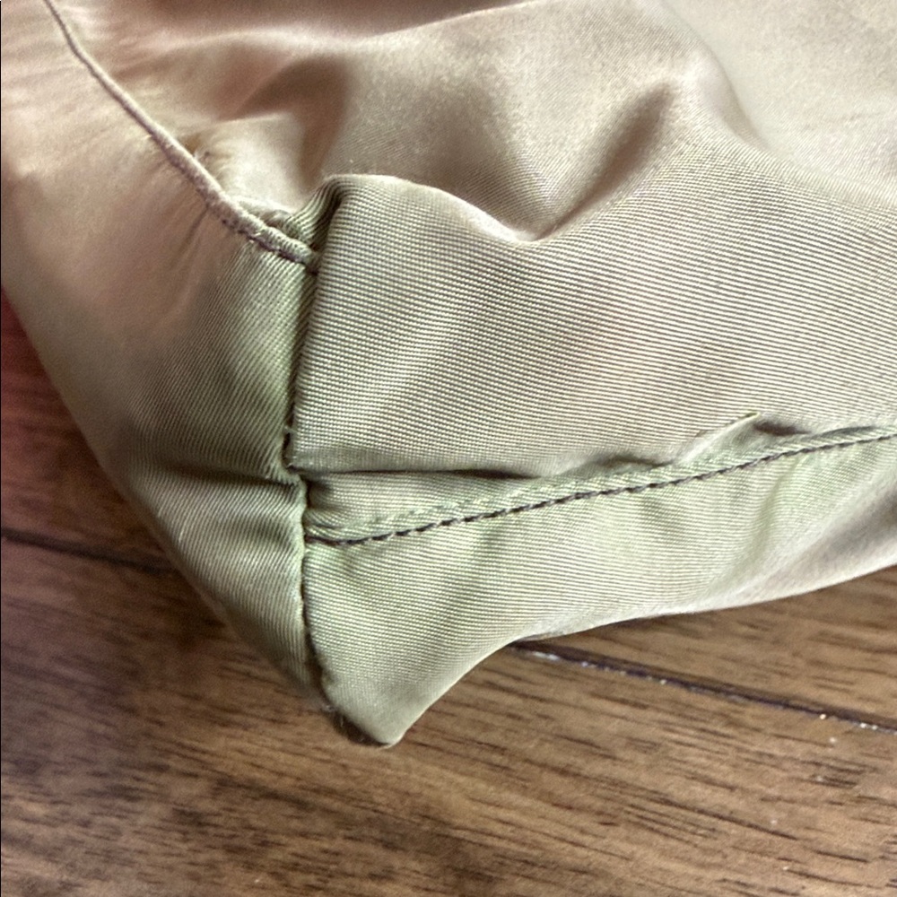 Prada beige tote - actually more of a coca color see ALL PHOTOS - Picture 7 of 12
